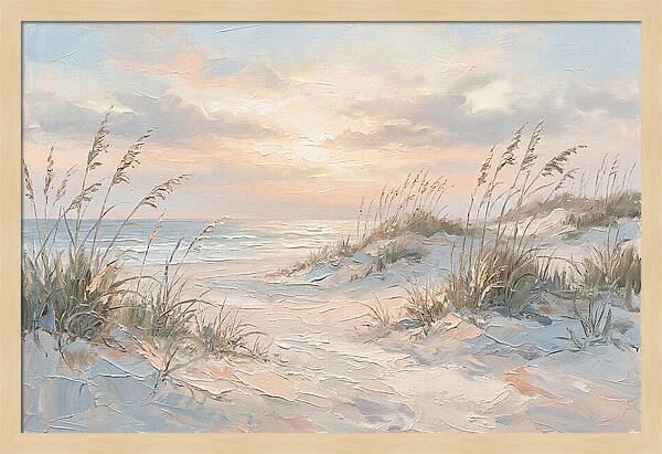 Dune Backed Beach Serenity
