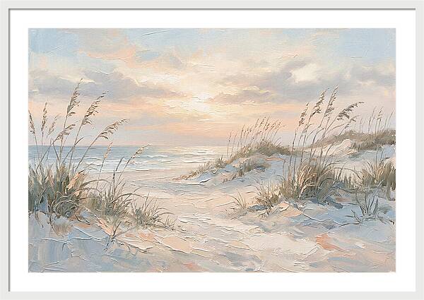 Dune Backed Beach Serenity