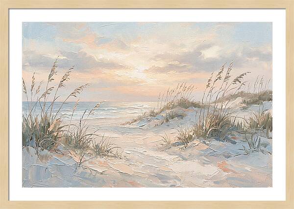 Dune Backed Beach Serenity