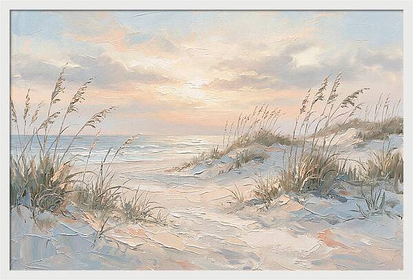 Dune Backed Beach Serenity