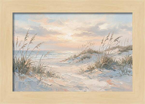 Dune Backed Beach Serenity
