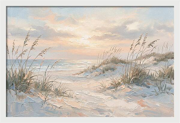 Dune Backed Beach Serenity