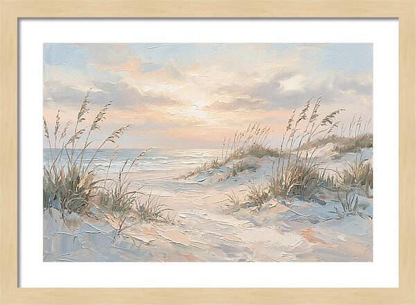 Dune Backed Beach Serenity