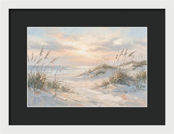 Dune Backed Beach Serenity