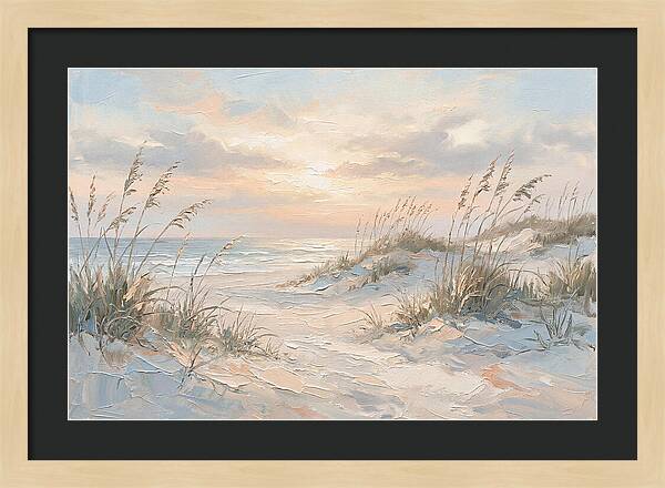 Dune Backed Beach Serenity