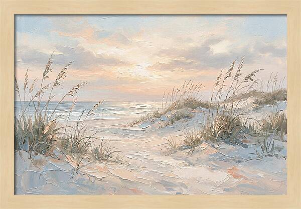 Dune Backed Beach Serenity