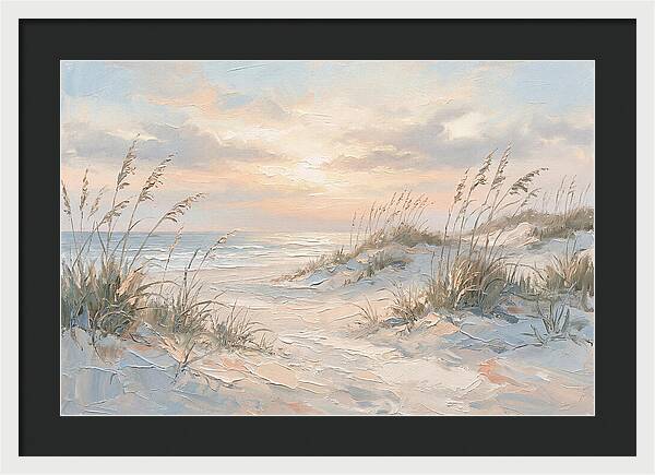 Dune Backed Beach Serenity