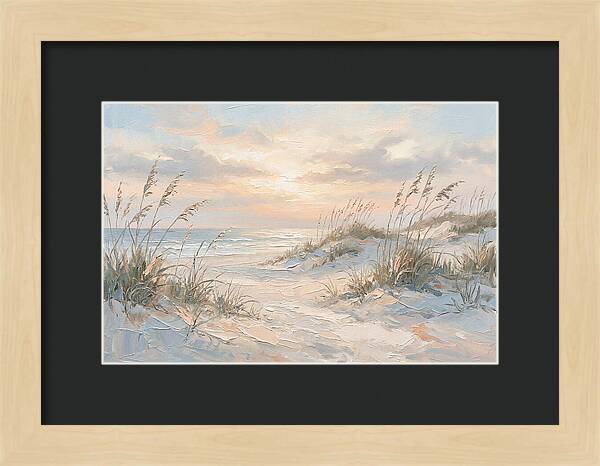 Dune Backed Beach Serenity