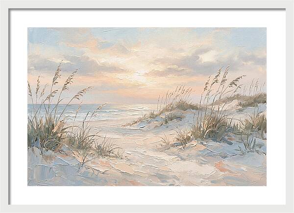 Dune Backed Beach Serenity