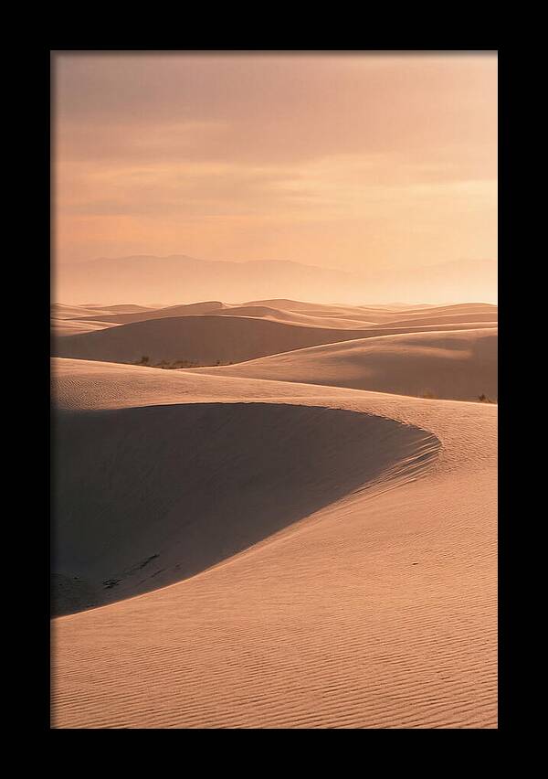 Dunes Bathed In Warm Light