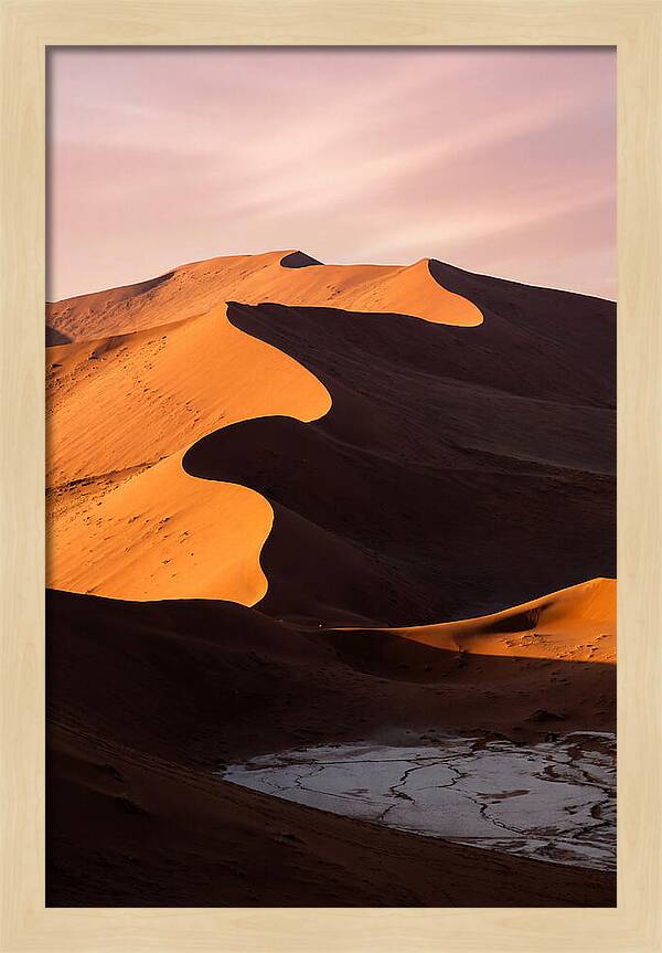 Dunes Of Sossusvlei At Dawn