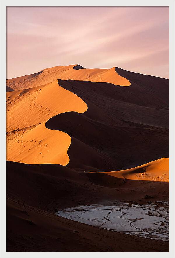 Dunes Of Sossusvlei At Dawn