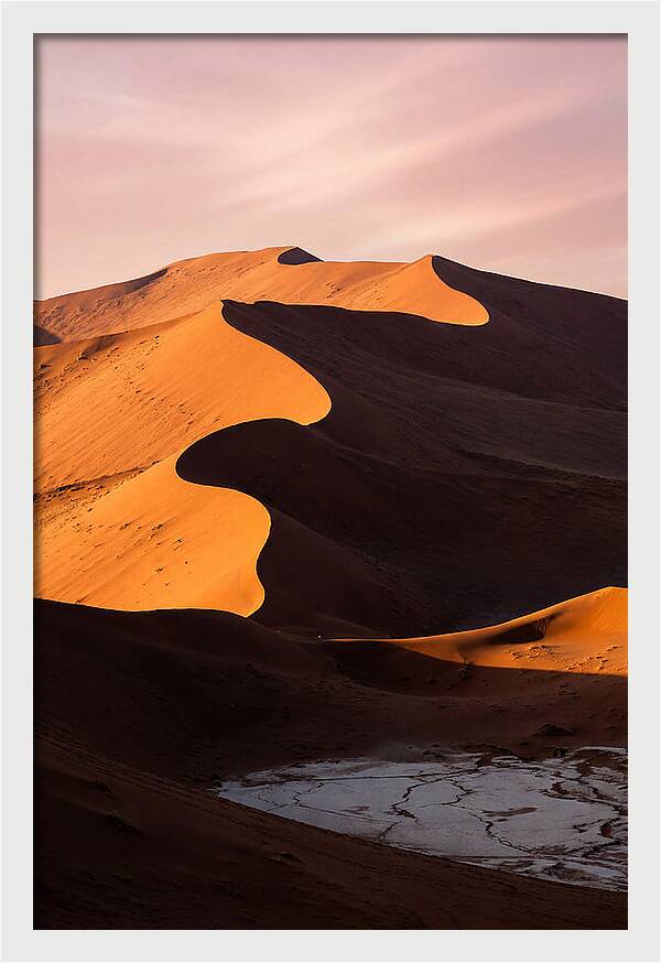 Dunes Of Sossusvlei At Dawn