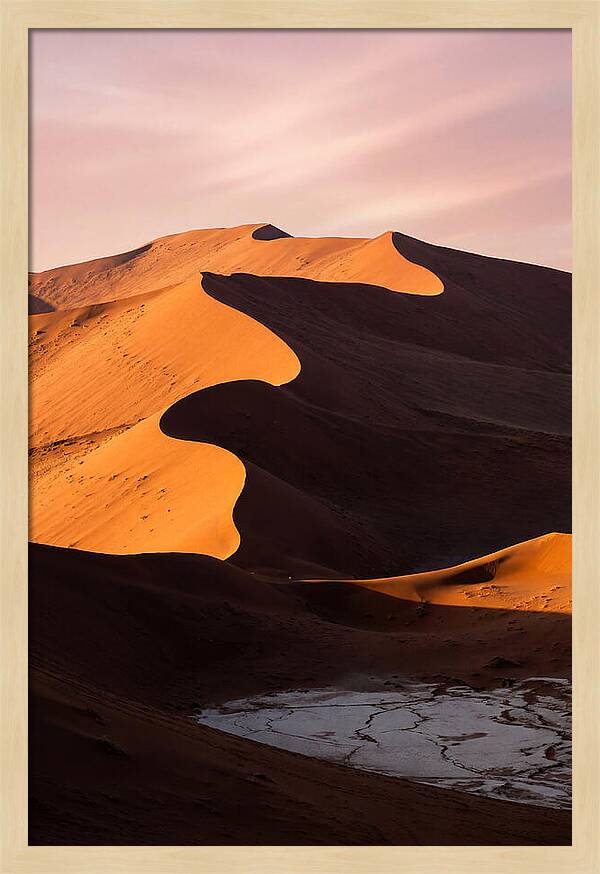 Dunes Of Sossusvlei At Dawn