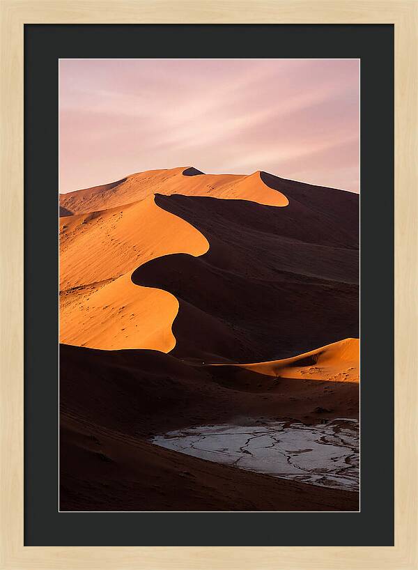 Dunes Of Sossusvlei At Dawn