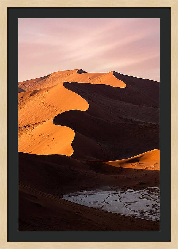 Dunes Of Sossusvlei At Dawn