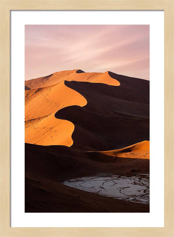 Dunes Of Sossusvlei At Dawn