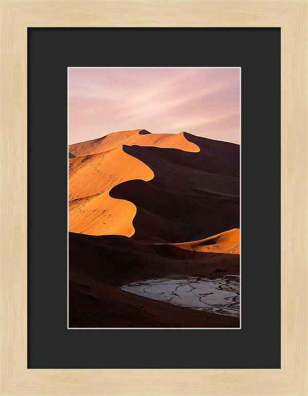 Dunes Of Sossusvlei At Dawn