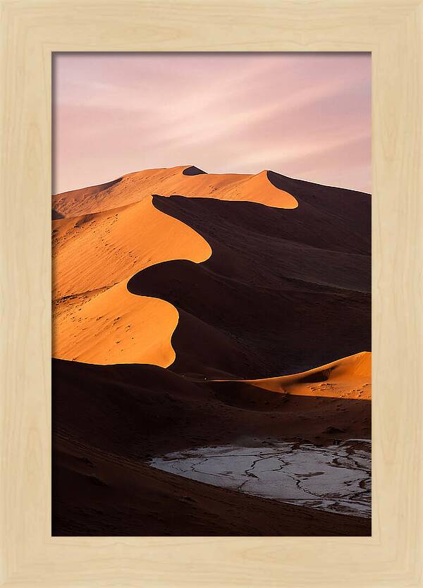 Dunes Of Sossusvlei At Dawn