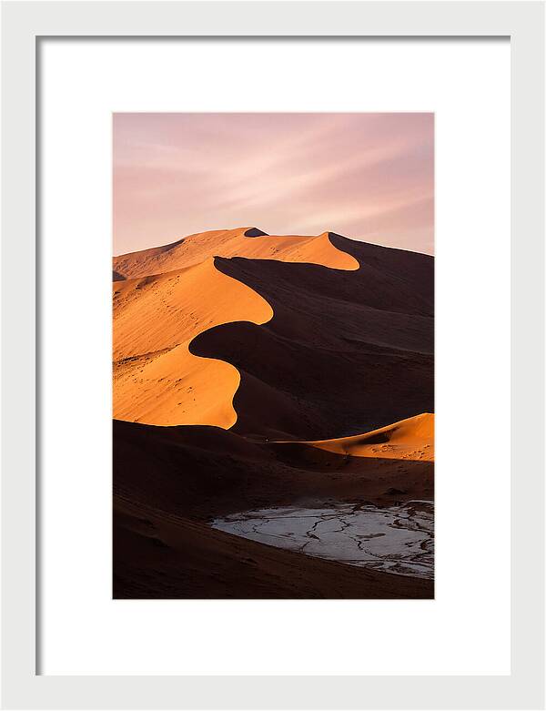 Dunes Of Sossusvlei At Dawn