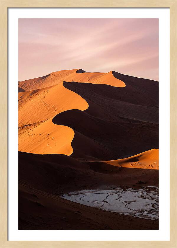 Dunes Of Sossusvlei At Dawn
