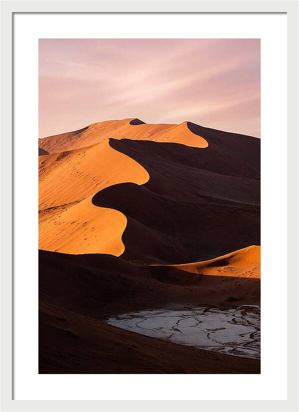 Dunes Of Sossusvlei At Dawn