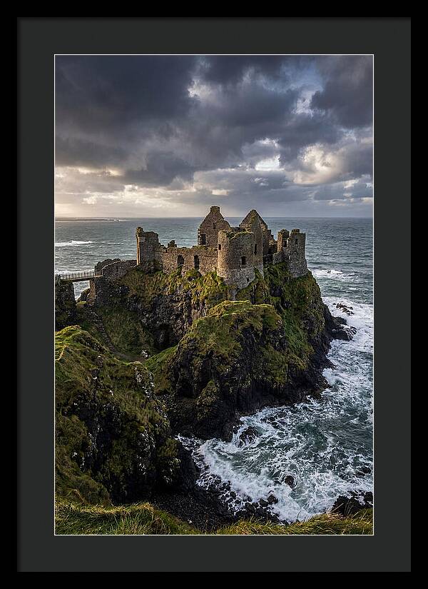 Dunluce Castle Overlooking The Sea