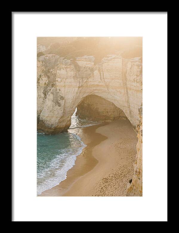 Durdle Door Arch At Sunset