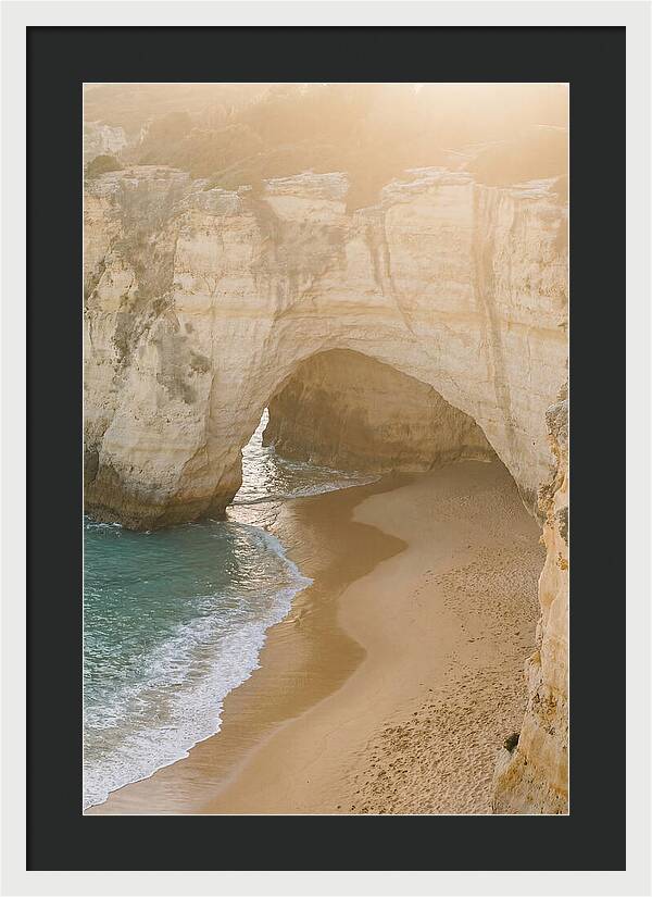 Durdle Door Arch At Sunset