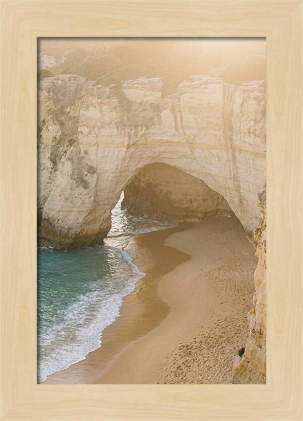 Durdle Door Arch At Sunset