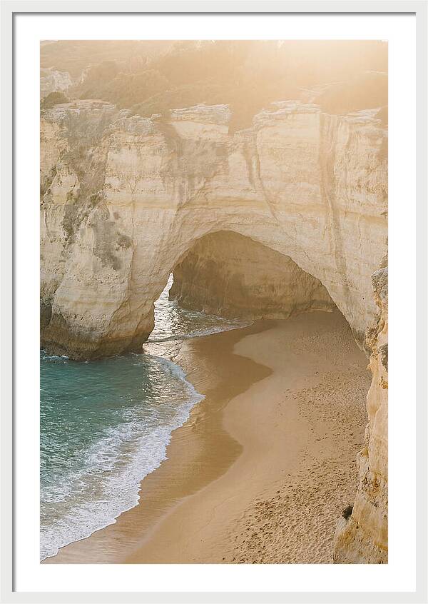 Durdle Door Arch At Sunset