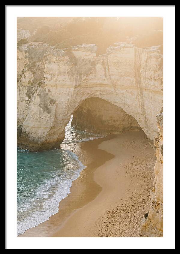 Durdle Door Arch At Sunset