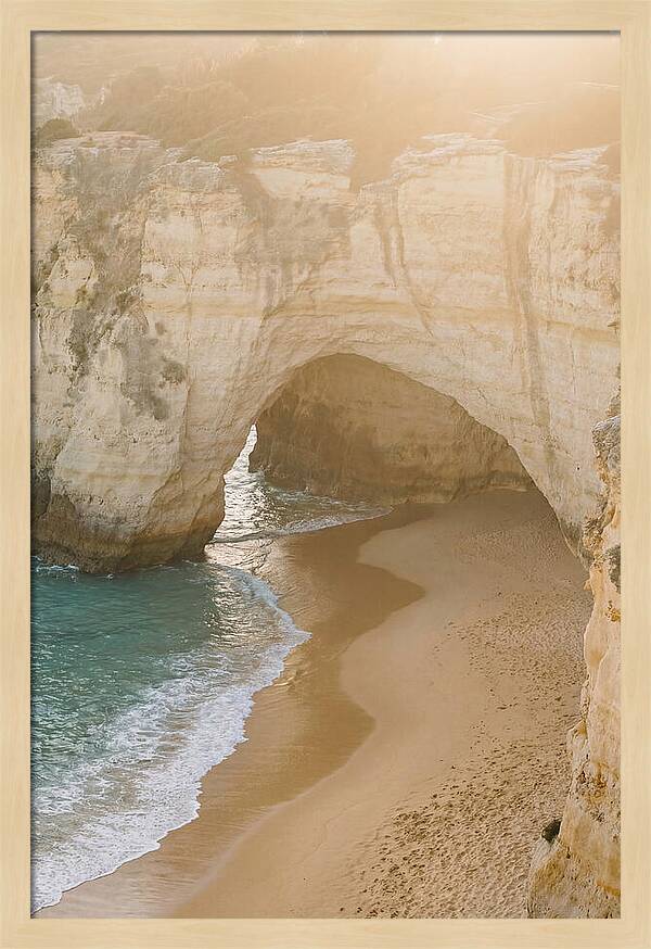 Durdle Door Arch At Sunset