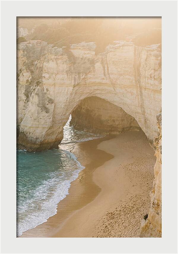 Durdle Door Arch At Sunset