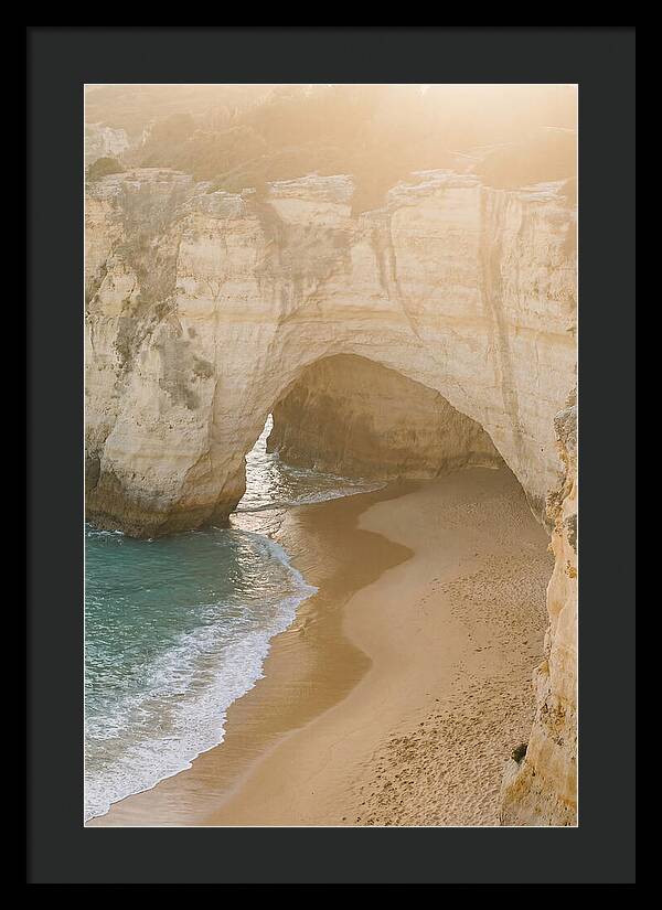 Durdle Door Arch At Sunset