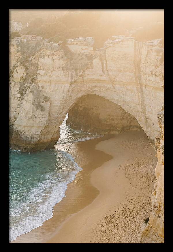 Durdle Door Arch At Sunset