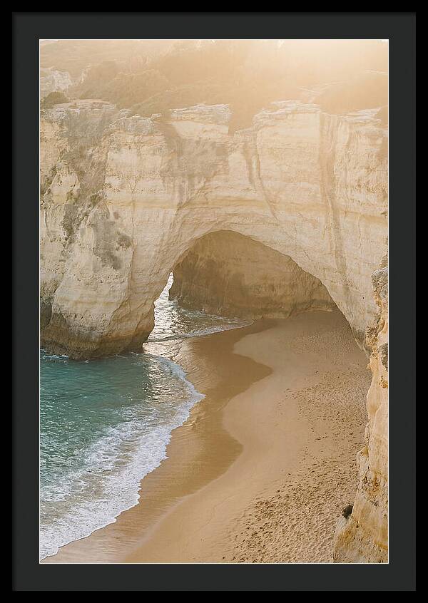 Durdle Door Arch At Sunset