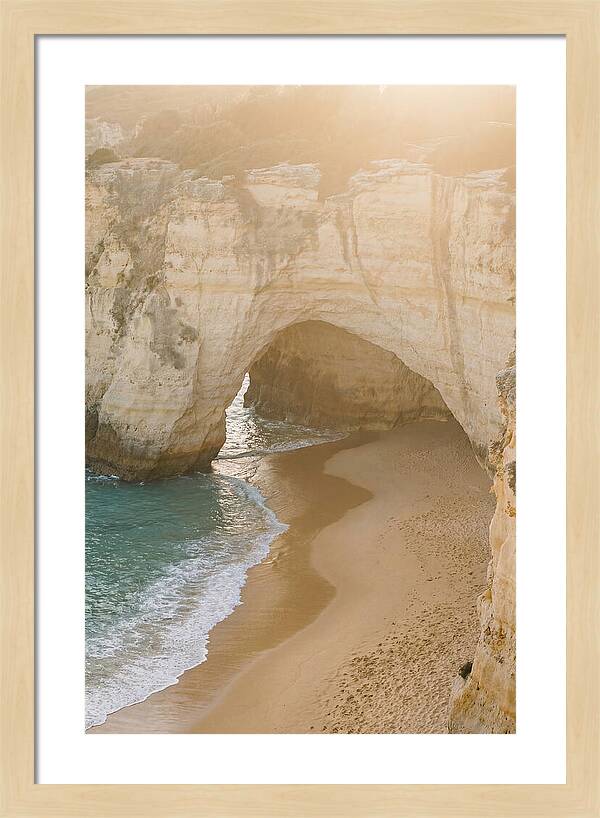Durdle Door Arch At Sunset