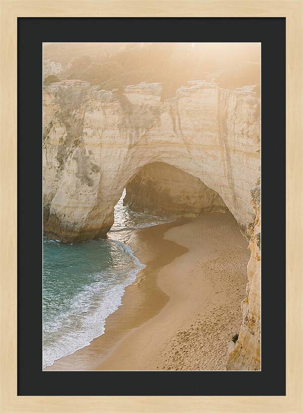 Durdle Door Arch At Sunset