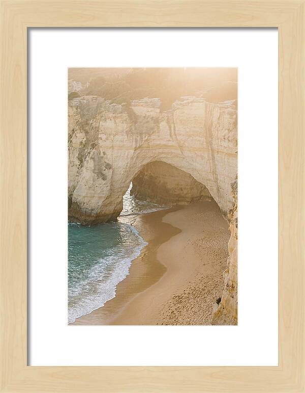 Durdle Door Arch At Sunset
