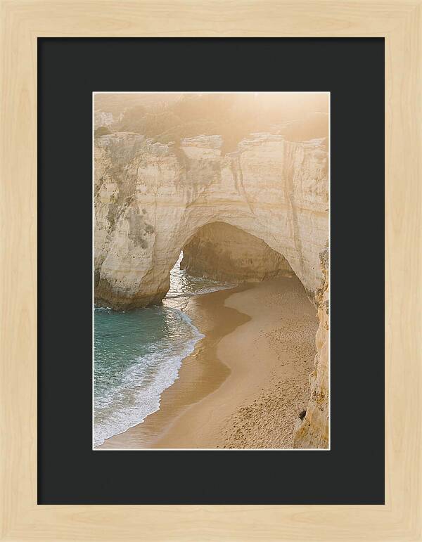 Durdle Door Arch At Sunset