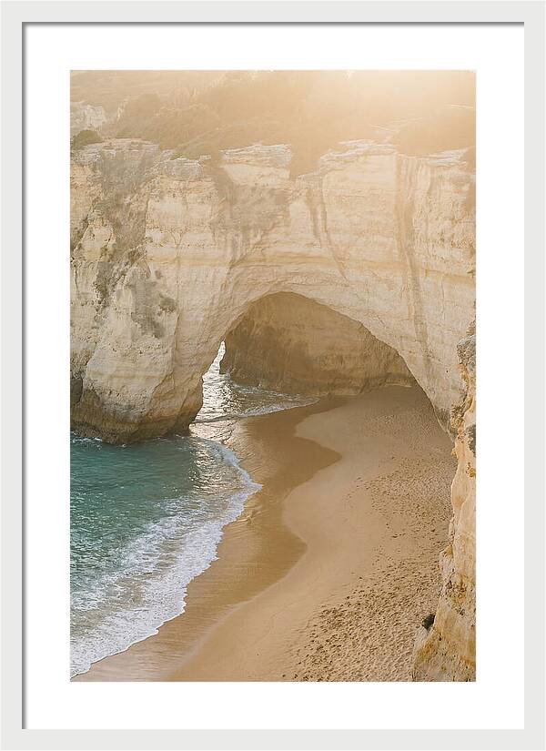 Durdle Door Arch At Sunset
