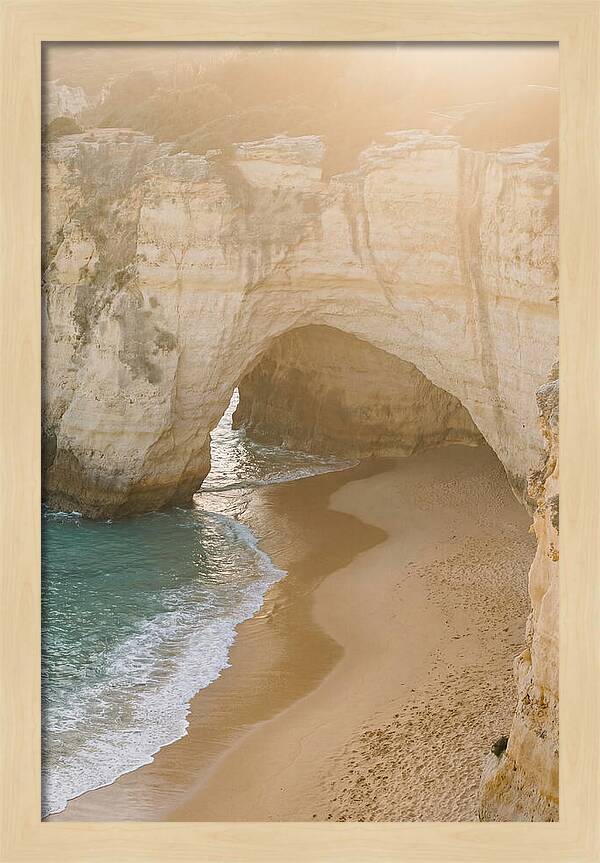 Durdle Door Arch At Sunset