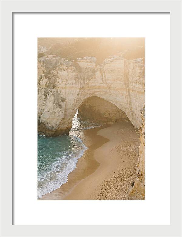 Durdle Door Arch At Sunset