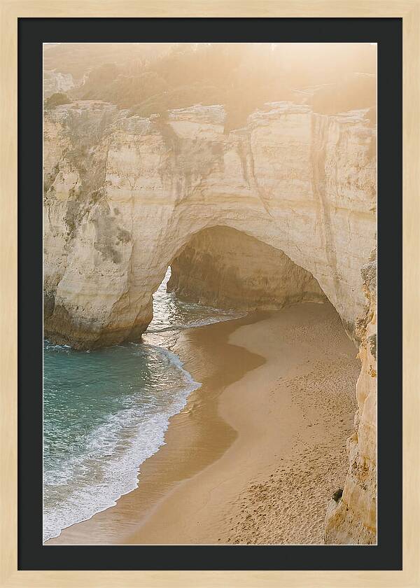 Durdle Door Arch At Sunset