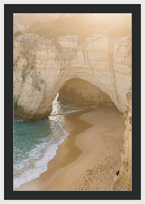 Durdle Door Arch At Sunset