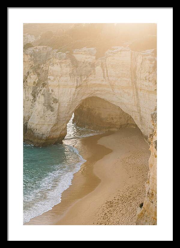 Durdle Door Arch At Sunset
