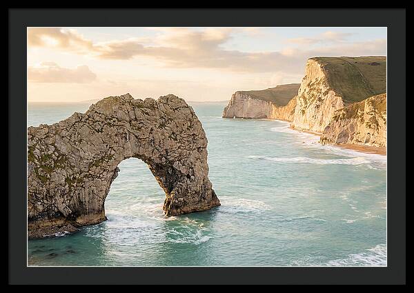 Durdle Door At Sunset