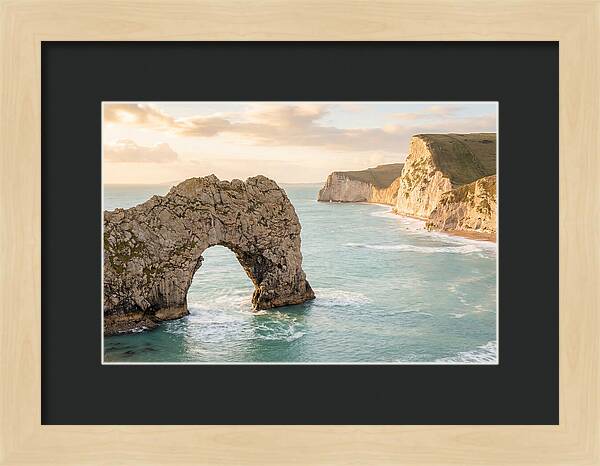 Durdle Door At Sunset
