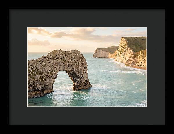 Durdle Door At Sunset